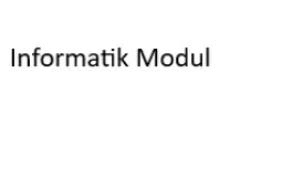 informatik modul